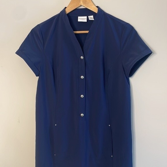 Weekends by Chico's Travel Dress S - Picture 2 of 7